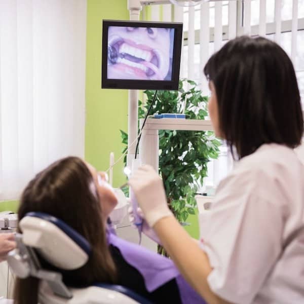tulsa dentist using intra oral camera